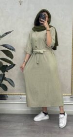 کفتان یقه اخوندی کد 1052 - تصویر 2