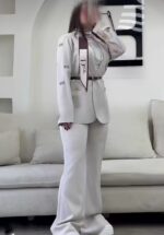 کت دوخت درشت نمادار  و شلوار کد 1079 - تصویر 4