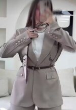 کت دوخت درشت نمادار  و شلوار کد 1079 - تصویر 6